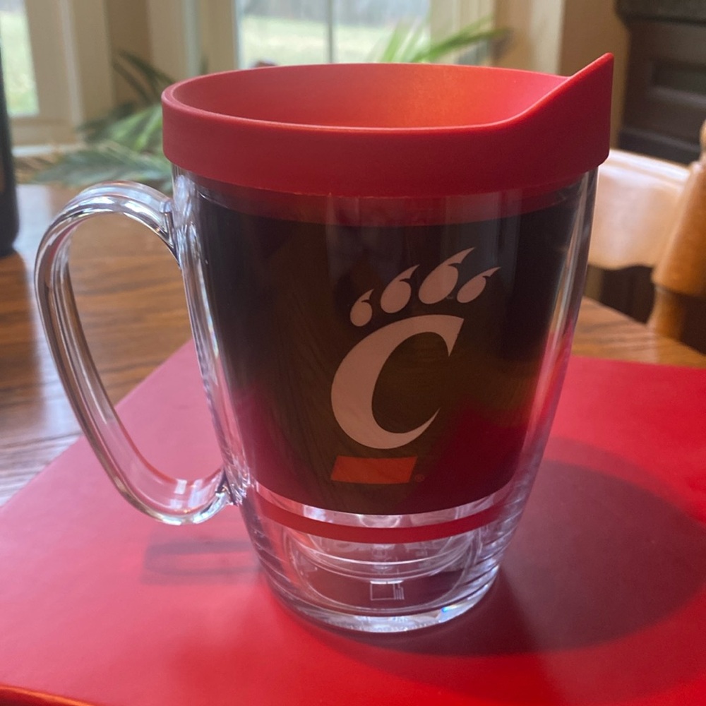 Cincinnati bearcats 16oz tervis mug